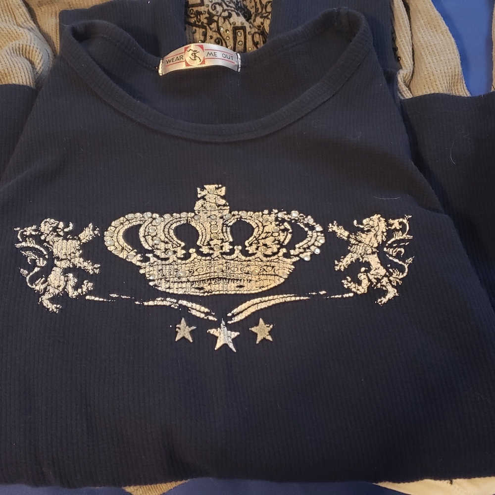 (3) women's thermal tops